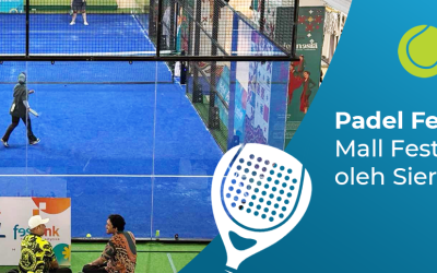 Padel Fest Pertama di Dalam Mall Hadir di Festival Citilink! Full Support oleh Sierra Mineral Water